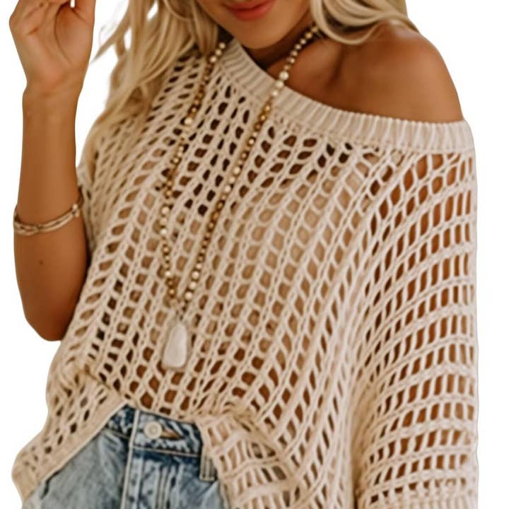 Hollow Top Beach Cover Up and other Purchase Wholesale coverups for women. Free Returns & Net 60 Terms on Faire trending on Faire.