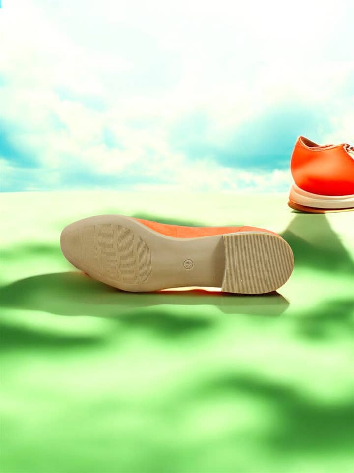 Carrot MARCO TOZZI Vegan women's elegant slip-on loafers Manufacturer number: 2-24212-42 M2421341 (Last piece) for wholesale on Faire4