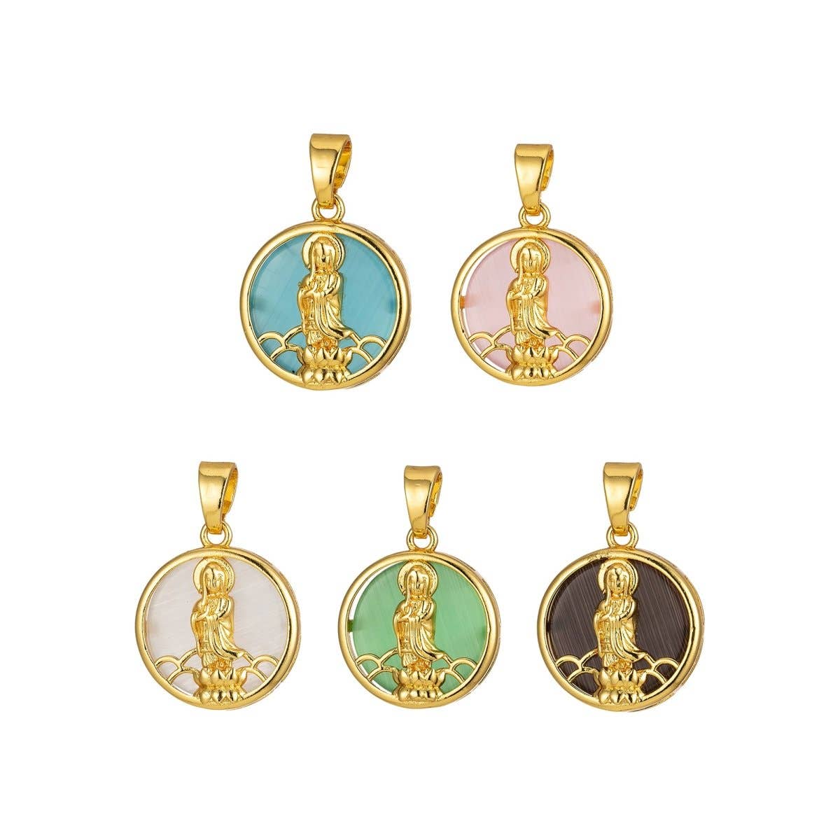 Aim Eternal – wholesale Individuell berlock/hänge – Quan Yin-hänge Buddha Kuan Yin Fint Religiöst Berlock J-296~J-30010