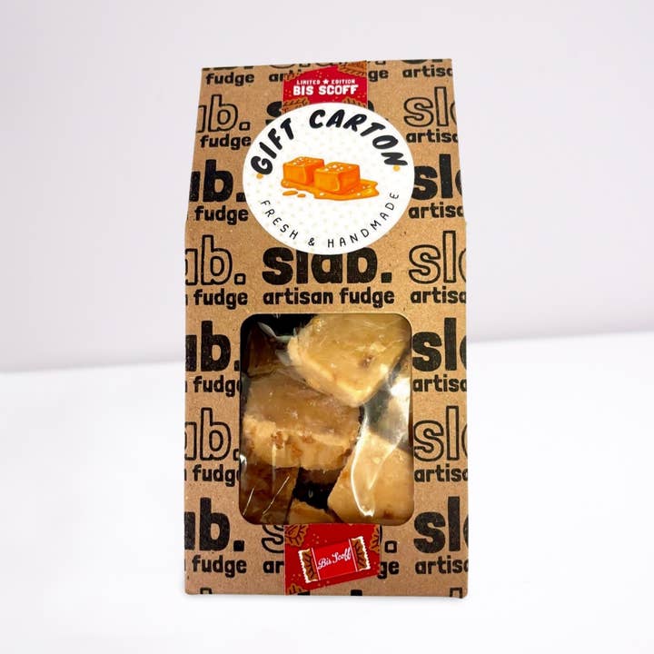 Slab Artisan Fudge - Wholesale Fudge - Bis Scoff Fudge Gift Carton0