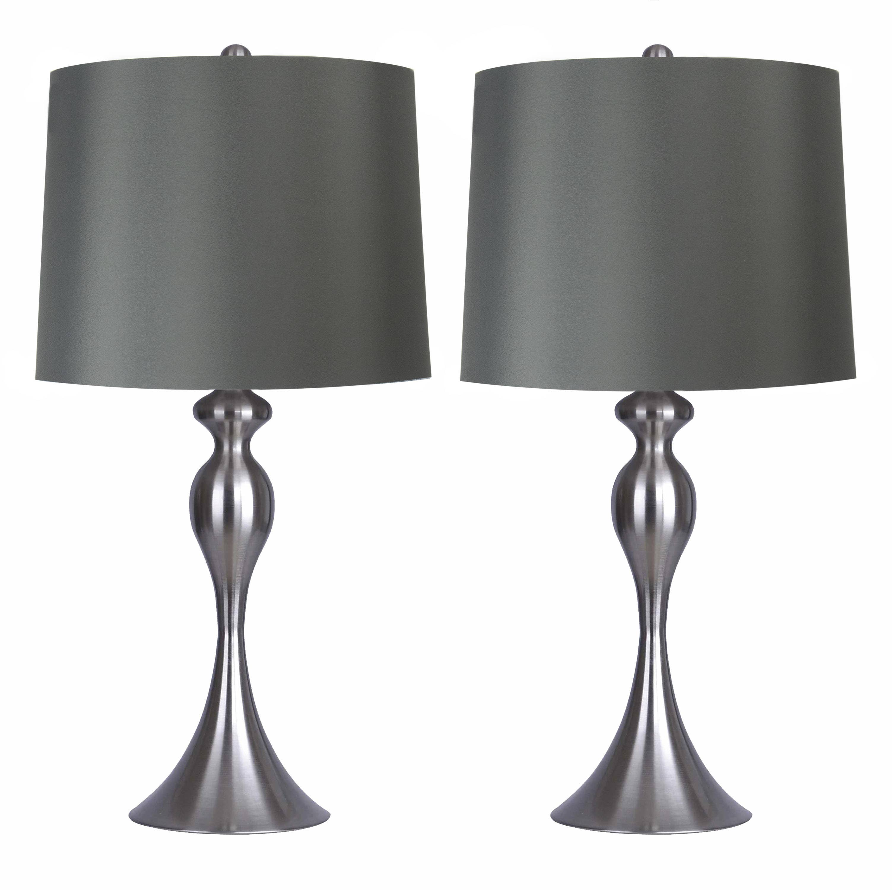 LumiSource and Grandview Gallery - Wholesale Accent/Desk Lamp - Ashland 27" Metal Table Lamps (Set of 2)0