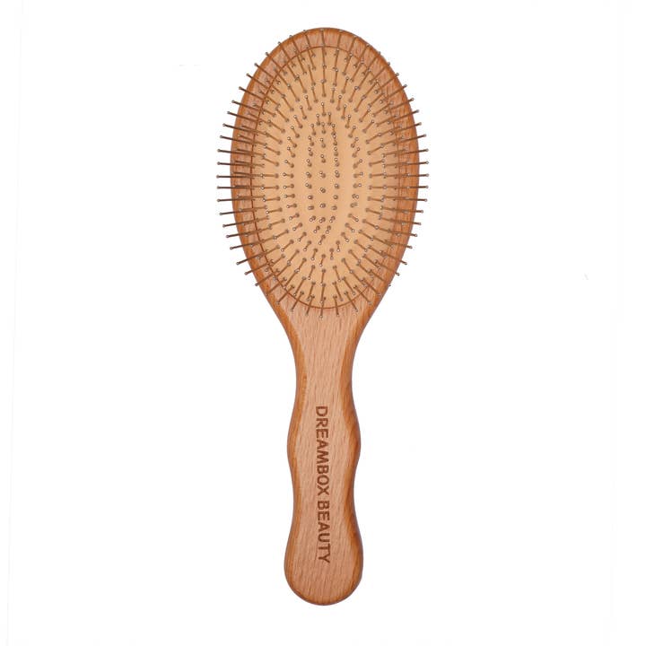 Dreambox Beauty - Vente Peigne/brosse à cheveux - NOUVEAU Démêloir Gua Sha : Une brosse stimulante pour le cuir chevelu1
