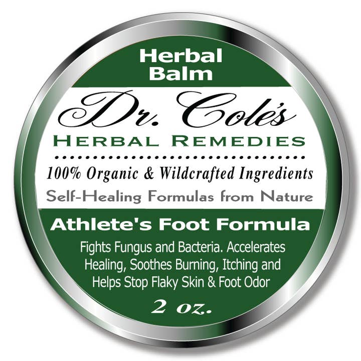 Dr. Cole's Organic Athlete’s Foot Treatment SixPak for wholesale by Dr. Cole's Herbal Remedies