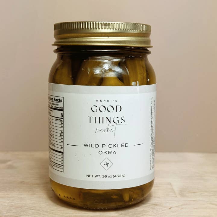 Wendi’s Good Things Market - Wholesale Pickled Vegetables - Wild Pickled Okra