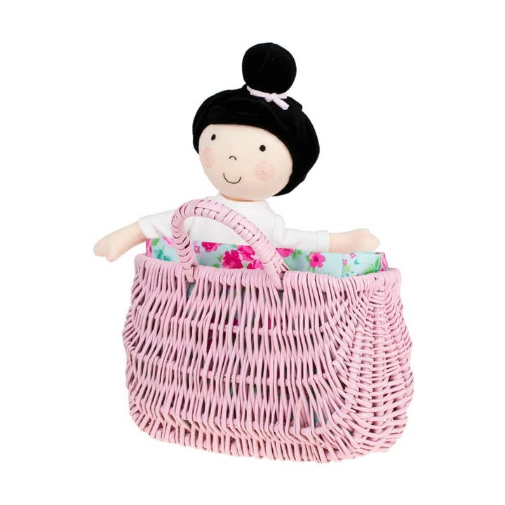 The Wicker Stories - Wholesale Basket - Kids & Baby - Painted Wicker Bag, Rectangular Basket Bag, Accessories0