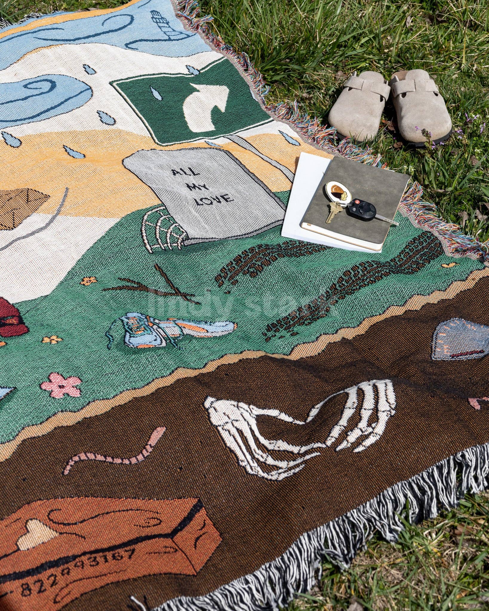 Lindy Stark Designs - Wholesale Throw Blanket - All My Love Blanket4