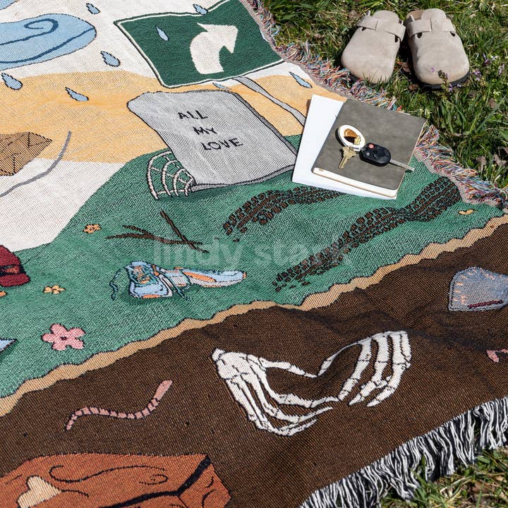 Lindy Stark Designs - Wholesale Throw Blanket - All My Love Blanket4