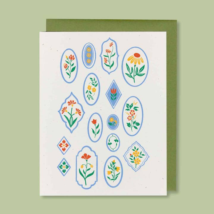 Blumengalerie Grußkarte für den Großhandel von hey ✿ sooj