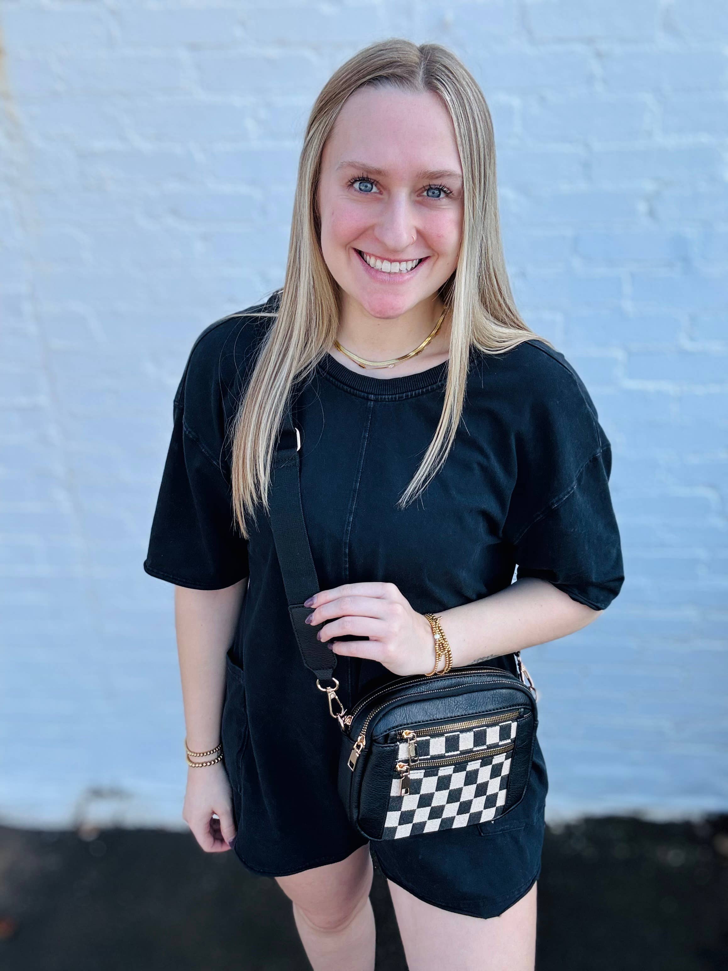 Kaydee Lynn LLC - Wholesale Crossbody Bag - Women's - Checkmate Crossbody4