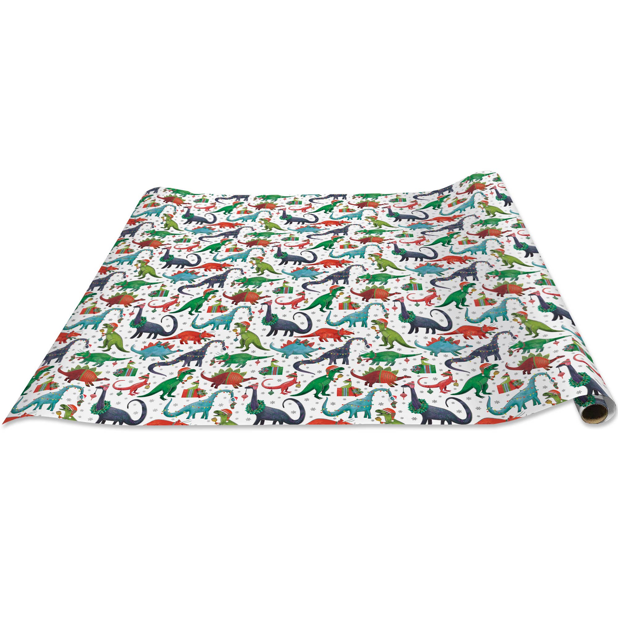 Jillson & Roberts - Wholesale Wrapping Paper Roll - Decked Out Dinosaur - Wrap - Jumbos CLOSEOUT2