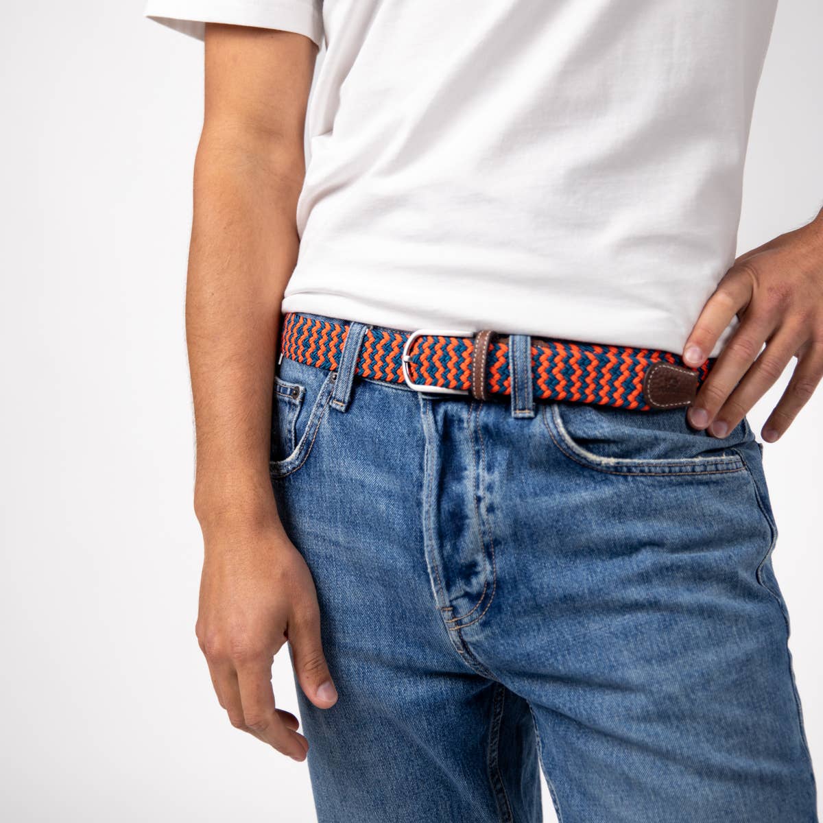 BILLYBELT - Wholesale Belt - Men's - Cambridge elastic braided belt1