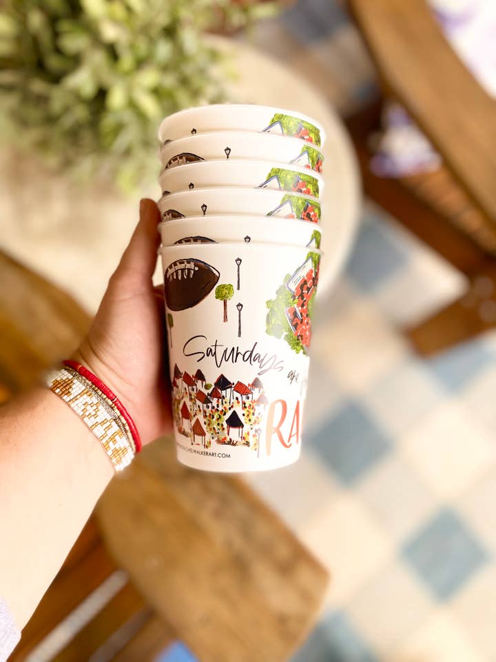 Raleigh, NC Reusable Cups, college tailgating, gift/alumni for wholesale by Happy By Rachel, LLC