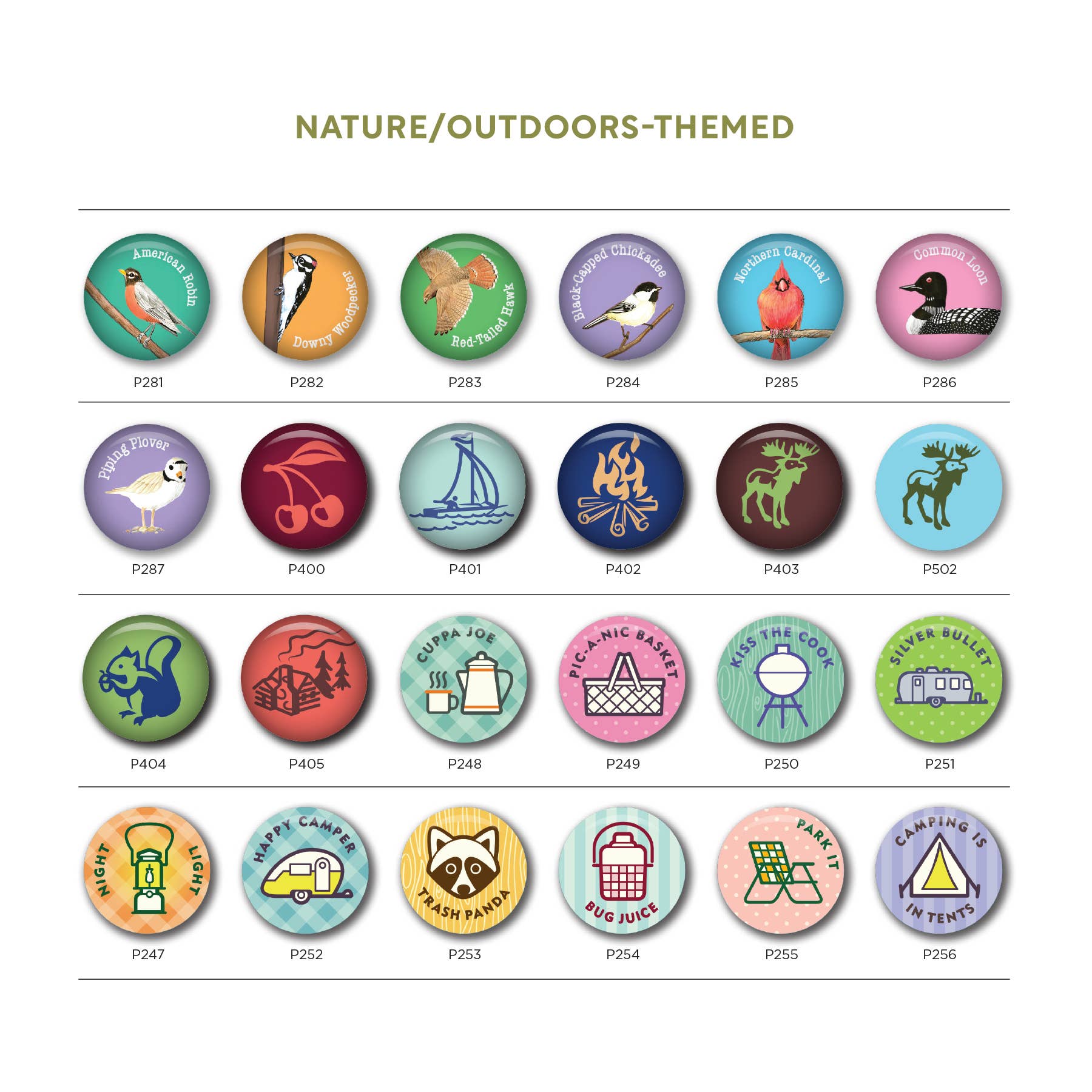 Peninsulas - Wholesale Lapel Pin/Button - Custom Pin Assortments7