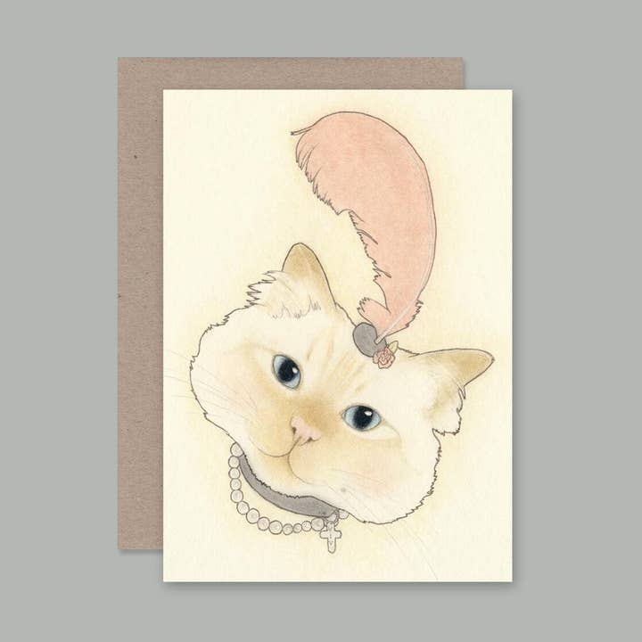 Vivian Vicious card for wholesale by AHD Paper Co