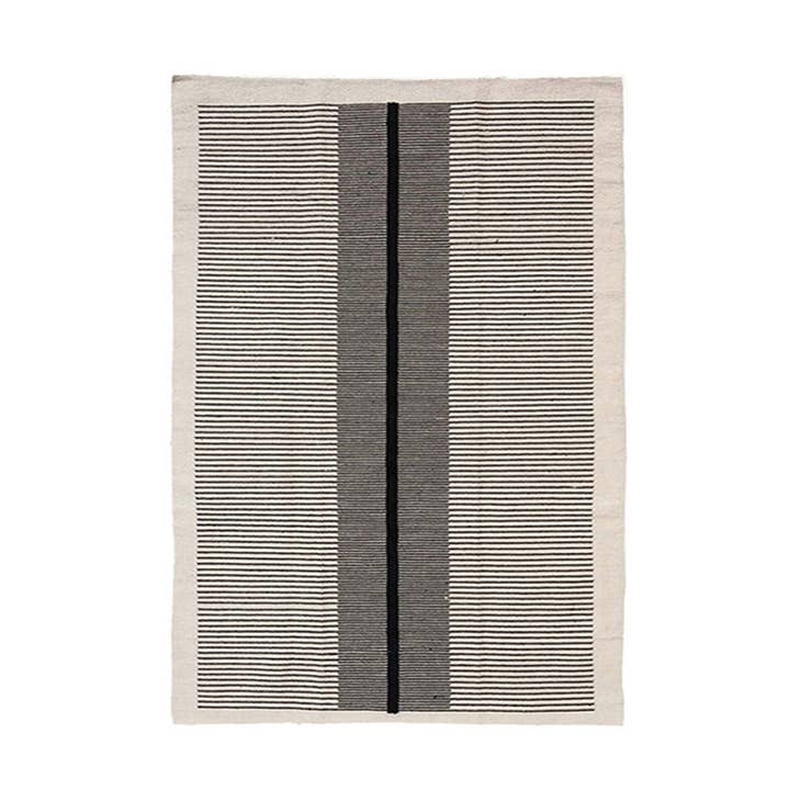 Black Line cotton rug 60x90cm for wholesale by Opjet Paris