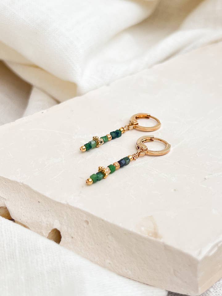 Boucles d'oreille ELLA pour la vente par LEA ET MOI