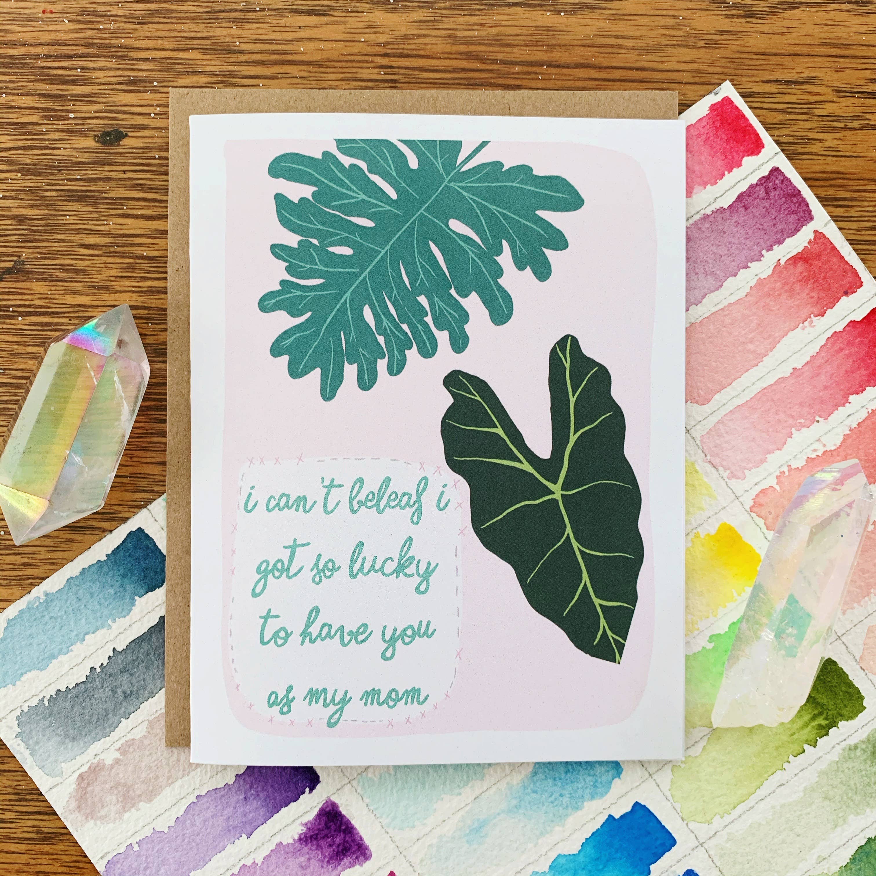 Beleaf Mothers Day Greeting Card