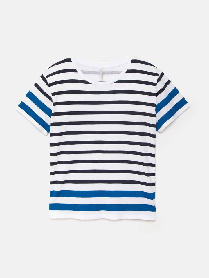 Randig T-shirt (454323-43) för wholesale av Lanidor