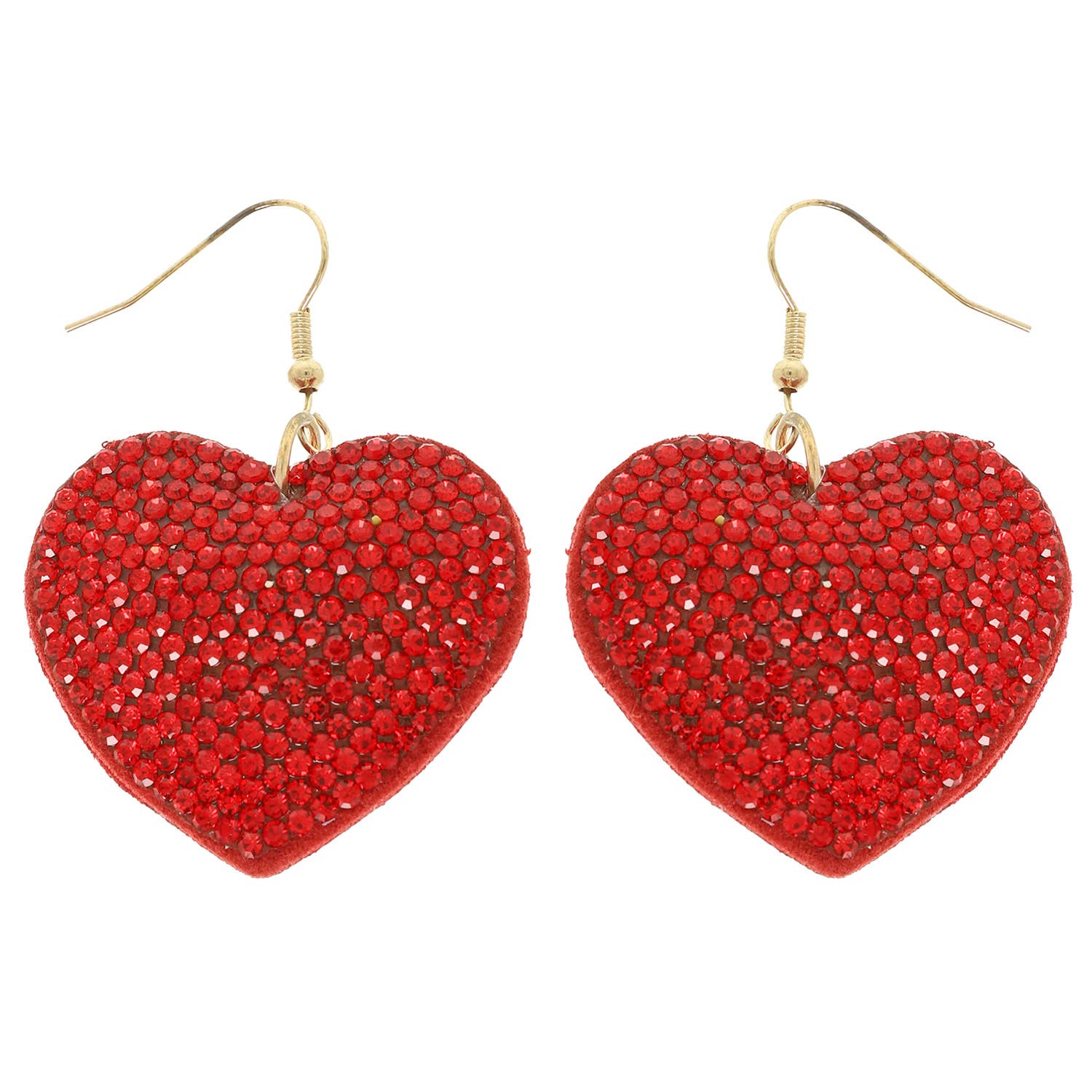SP Sophia Collection - Wholesale Dangle Earrings - Heart Cushion Dangle Earrings1