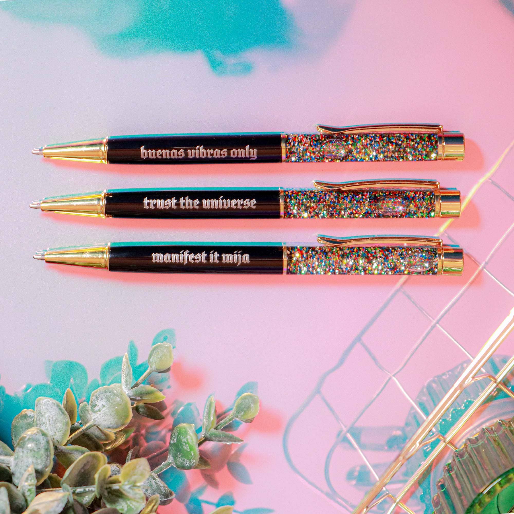 Quiero Prints - Wholesale Pen - Buenas Vibras Pen Set2