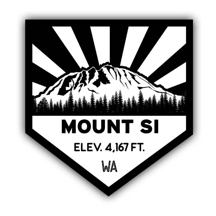 Monte. Etiqueta Si por atacado de HackStickers