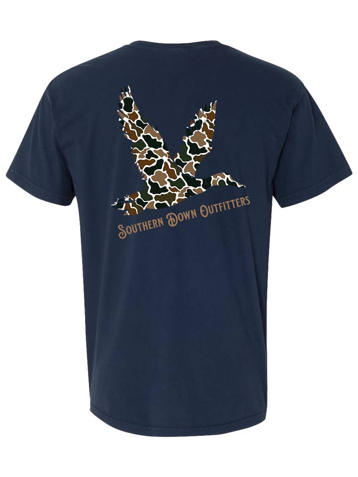 Southern Down Outfitters - Wholesale Screen Printed T-Shirt - Men's - Camo Mallard Tee