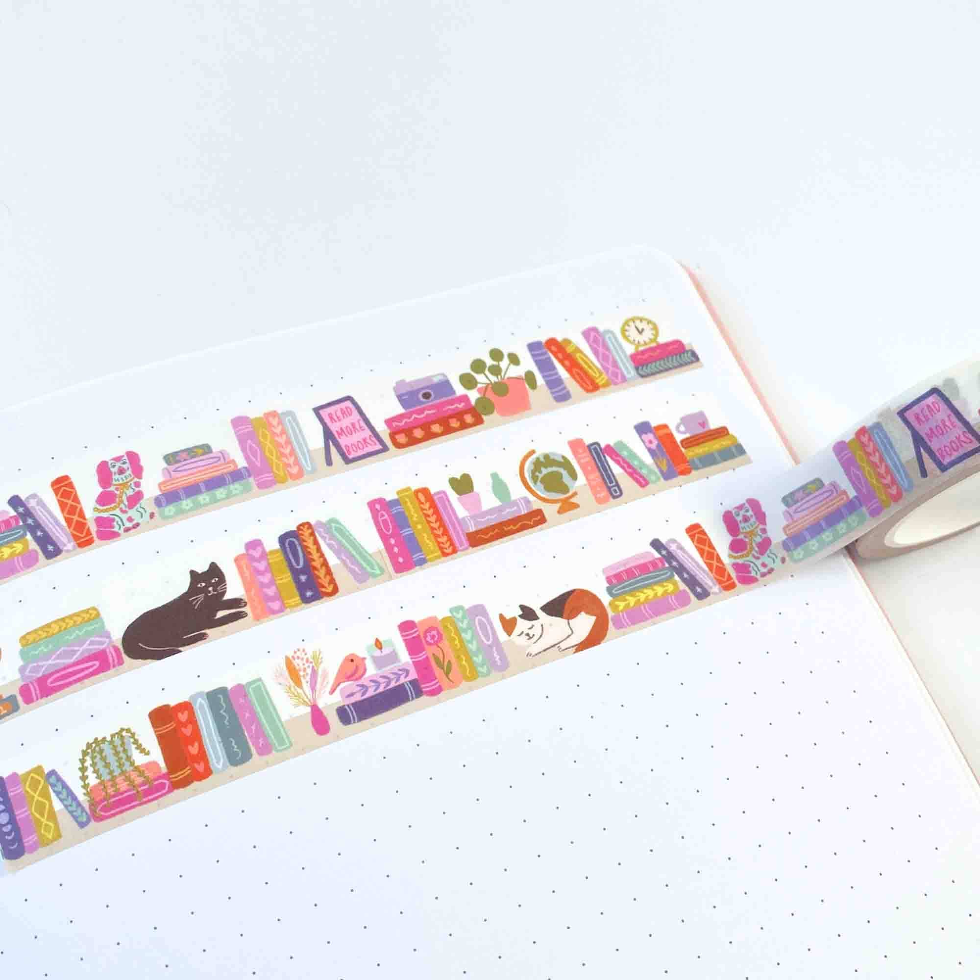 Sarah Frances - Wholesale Washi Tape - Bookshelf Washi Tape1