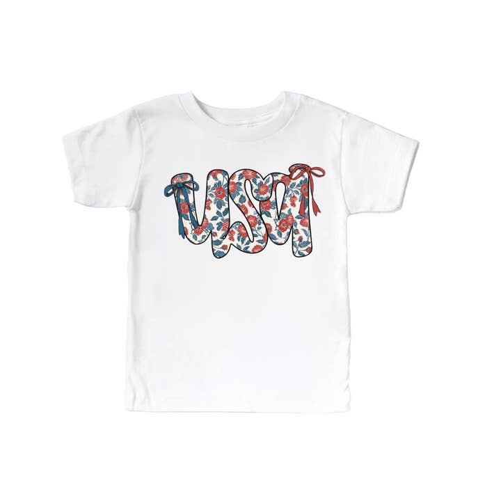 USA Organic Cotton Tee for wholesale by Sue + Jane