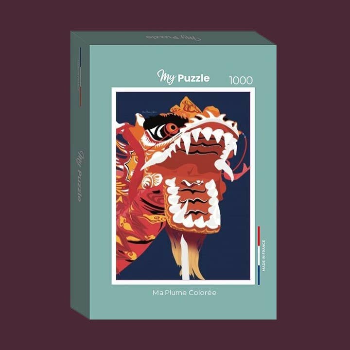 Pussel Draken för wholesale av Ma Plume Colorée