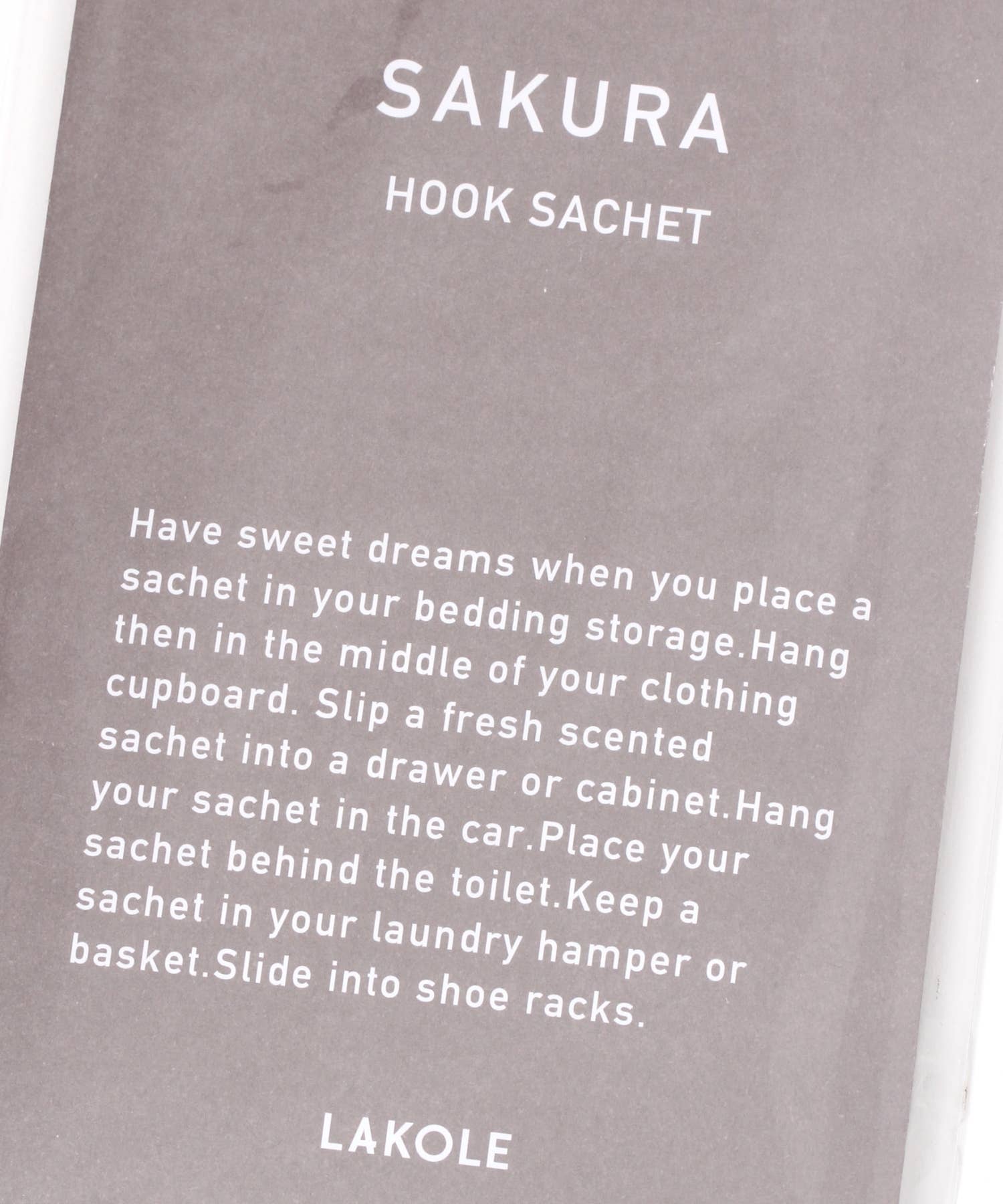 LAKOLE - Venta al por mayor Bolsitas aromáticas - Nuevo Sachet Sakura1
