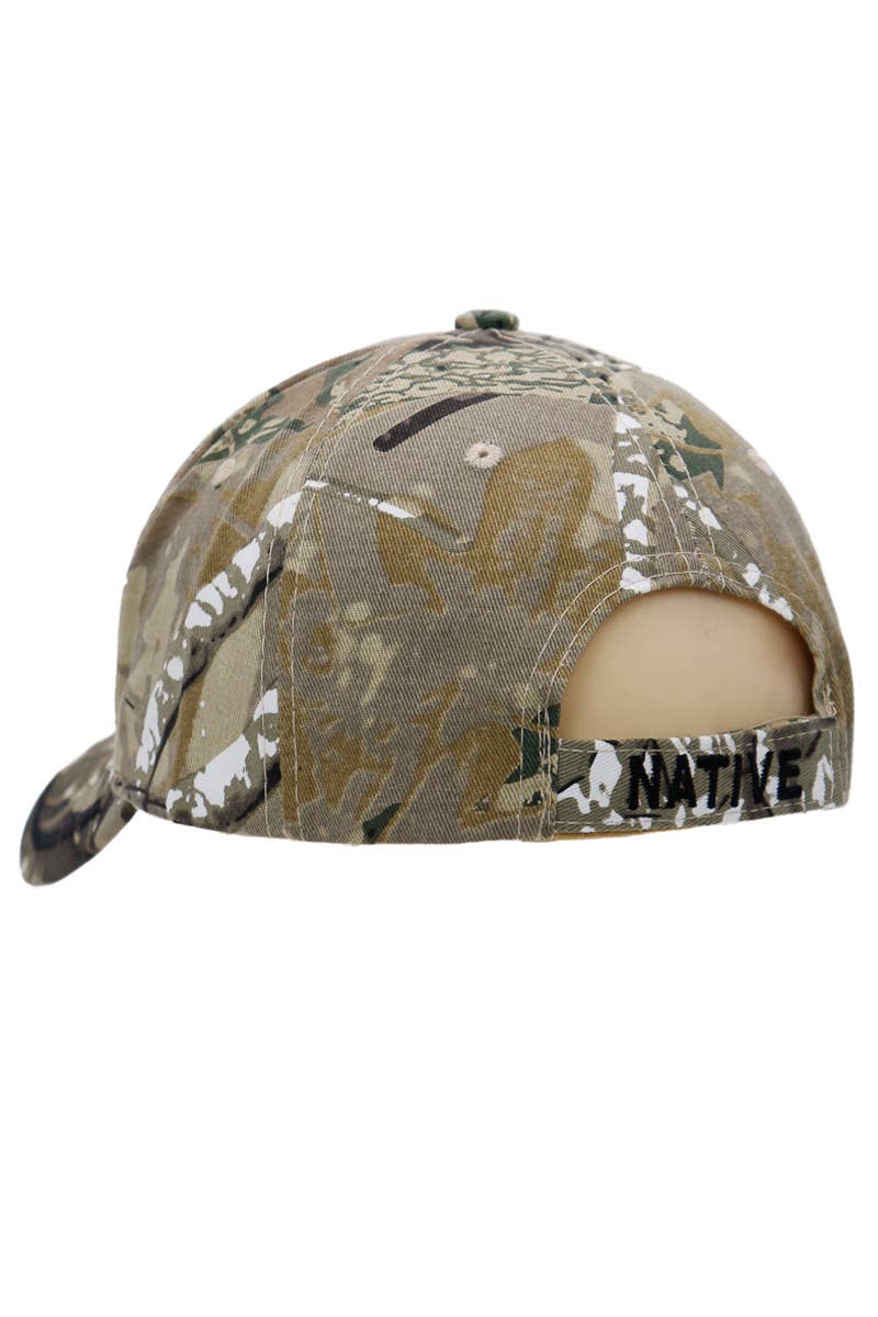 Cap Zone - Wholesale Baseball Cap - Unisex - Native Pride Tribal Longhorn Bull Baseball Cap5