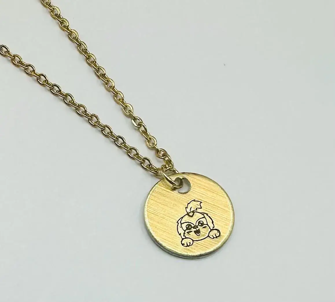 Little Happies Co - Wholesale Pendant/Charm Necklace - Shih Tzu Necklace, Unique Shih Tzu Gifts for Her, Pet Lover 1
