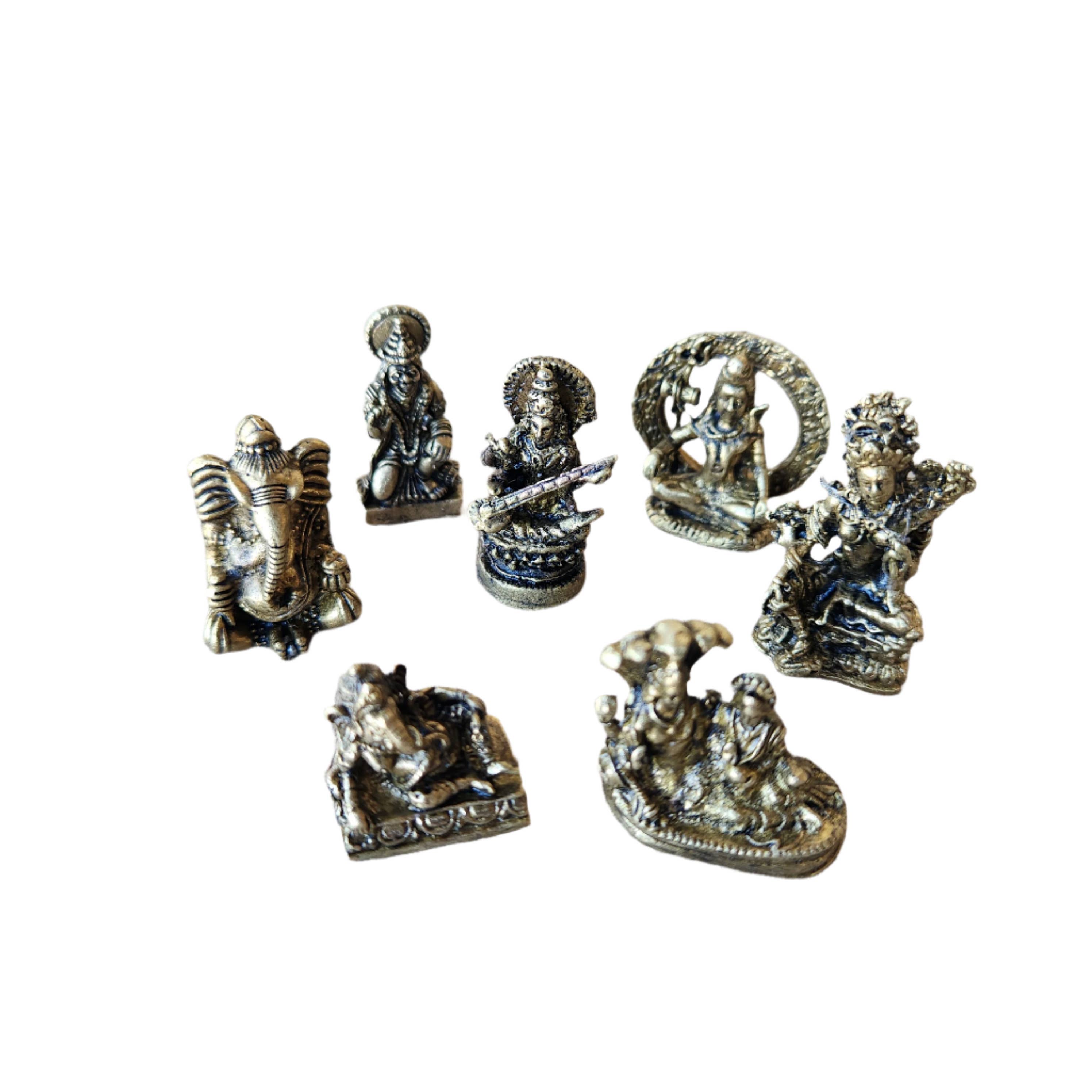 Yak & Yeti - Wholesale Decorative Figurine - Pocket Mini Brass Statues (Min quantity 30 pcs)1