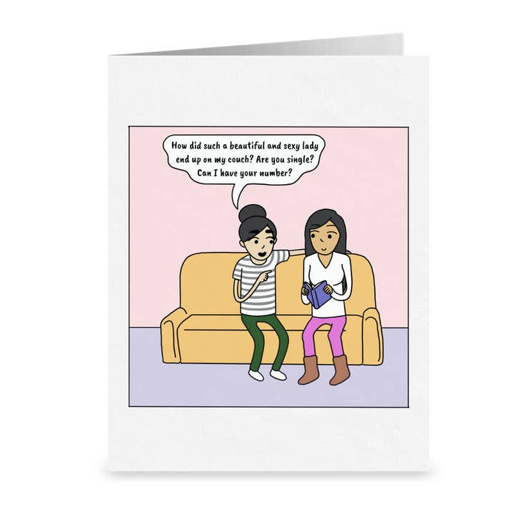 Sesame But Different - Vente Cartes d'anniversaire - Crush On You | Cartes d'anniversaire et cadeaux romantiques pour lesbiennes | Cartes de vœux LGBTQ