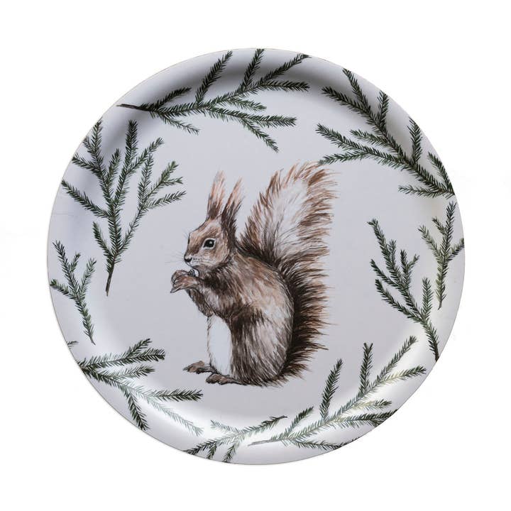 Bricka 24 cm Ekorre för wholesale av Miiko