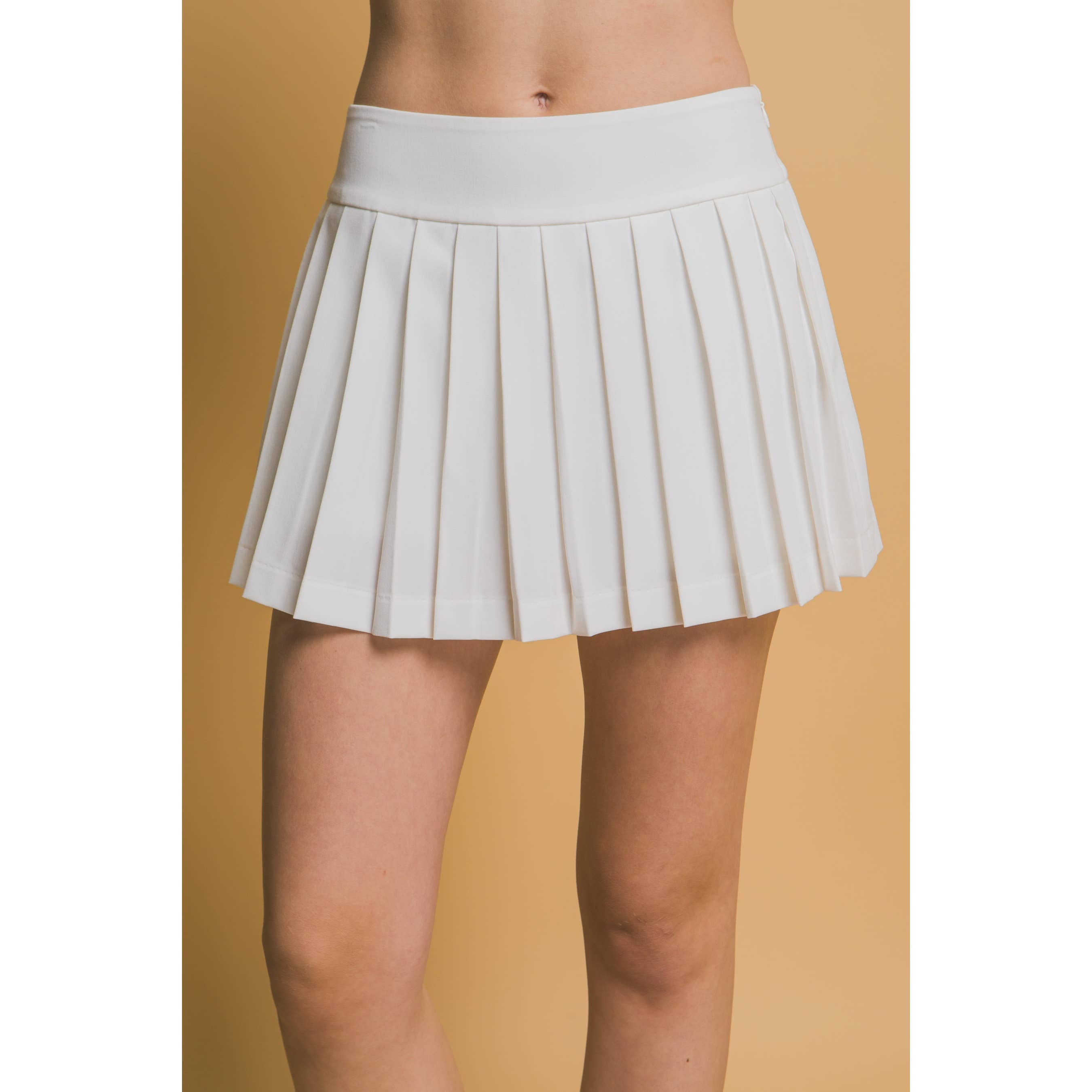 Style Up - Venta al por mayor Falda - Mujer - Falda pantalón con cintura elástica plisada10