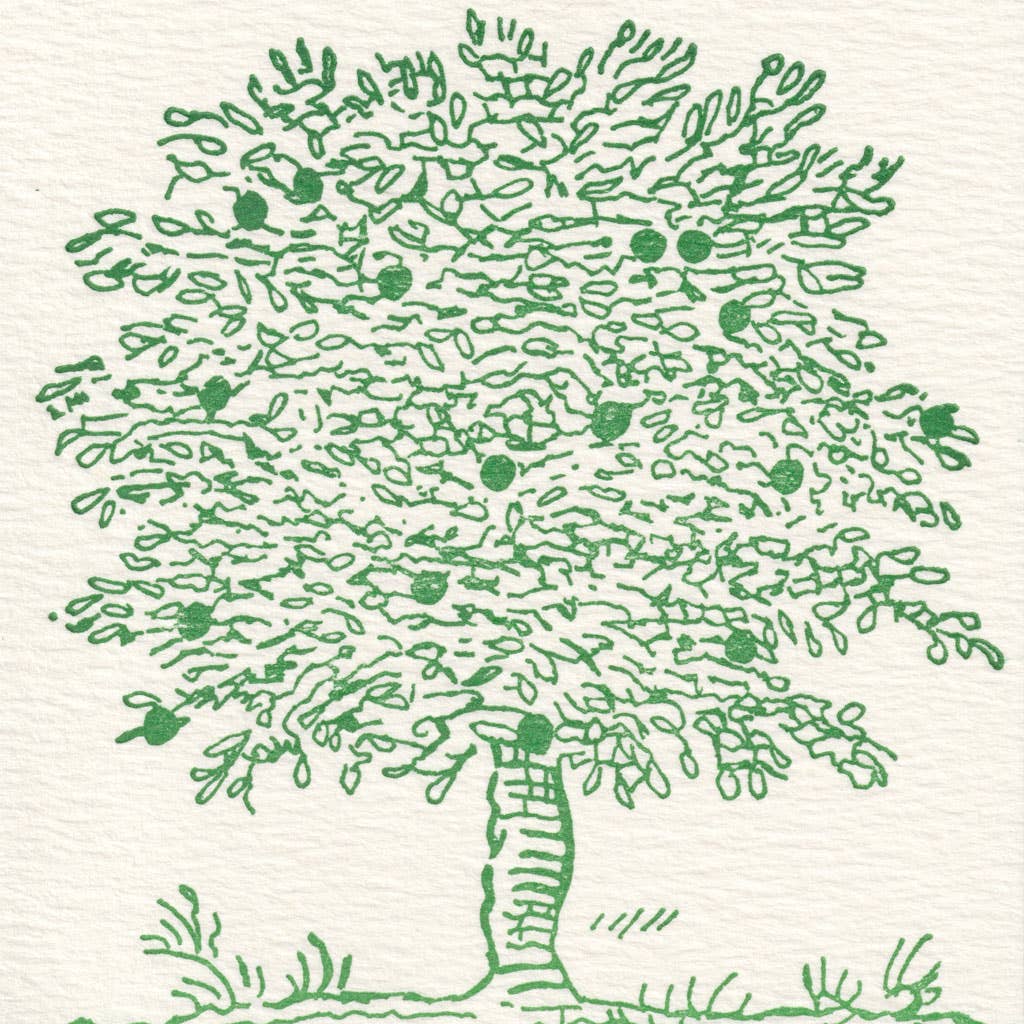 Saturn Press - Vente Assortiments de papeterie/cartes - Arbre fruitier1