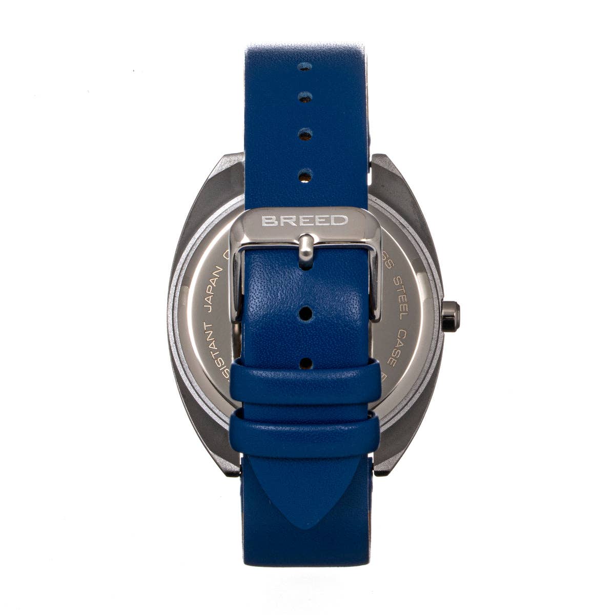 Breed - Vente Montre – homme - Montre Breed Victor avec bracelet en cuir et aiguilles lumineuses5