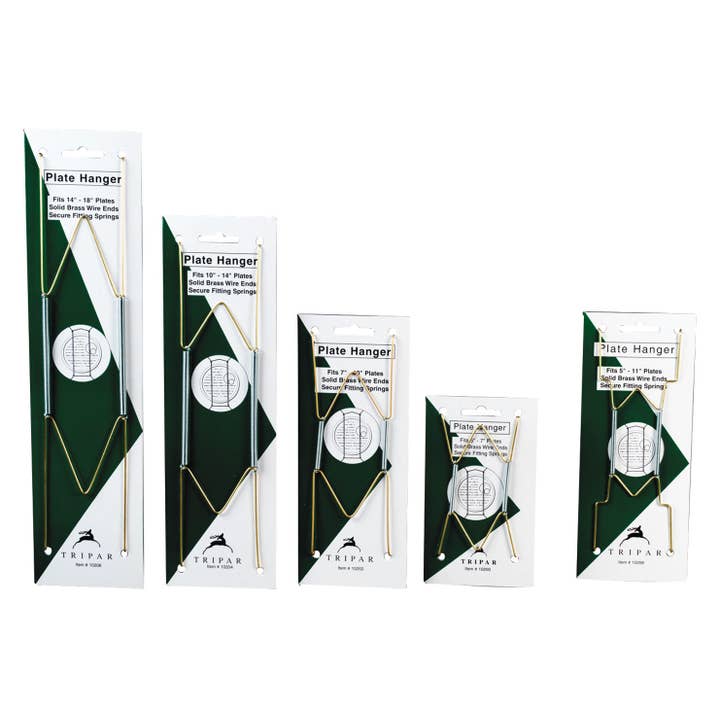 Tripar International - Wholesale Wall Hook - Brass Wire Plate Hangers