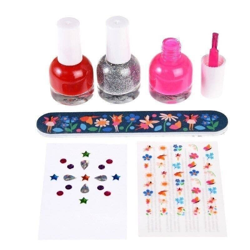 Rex B2B - UK - Vente Nail Art/Autocollant pour les ongles - Kit de manucure pour enfants - Fées dans le jardin1
