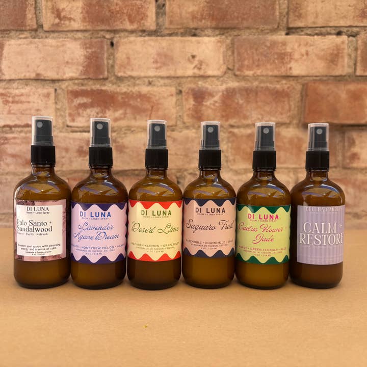 Room and Linen Sprays for wholesale by Di Luna Candles