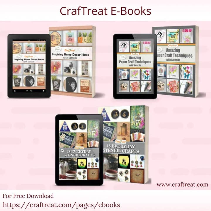 CrafTreat - Wholesale Wall Stencils - CrafTreat Bible Verses Set Stencil 3x12 Inches Inches (4 Pcs)