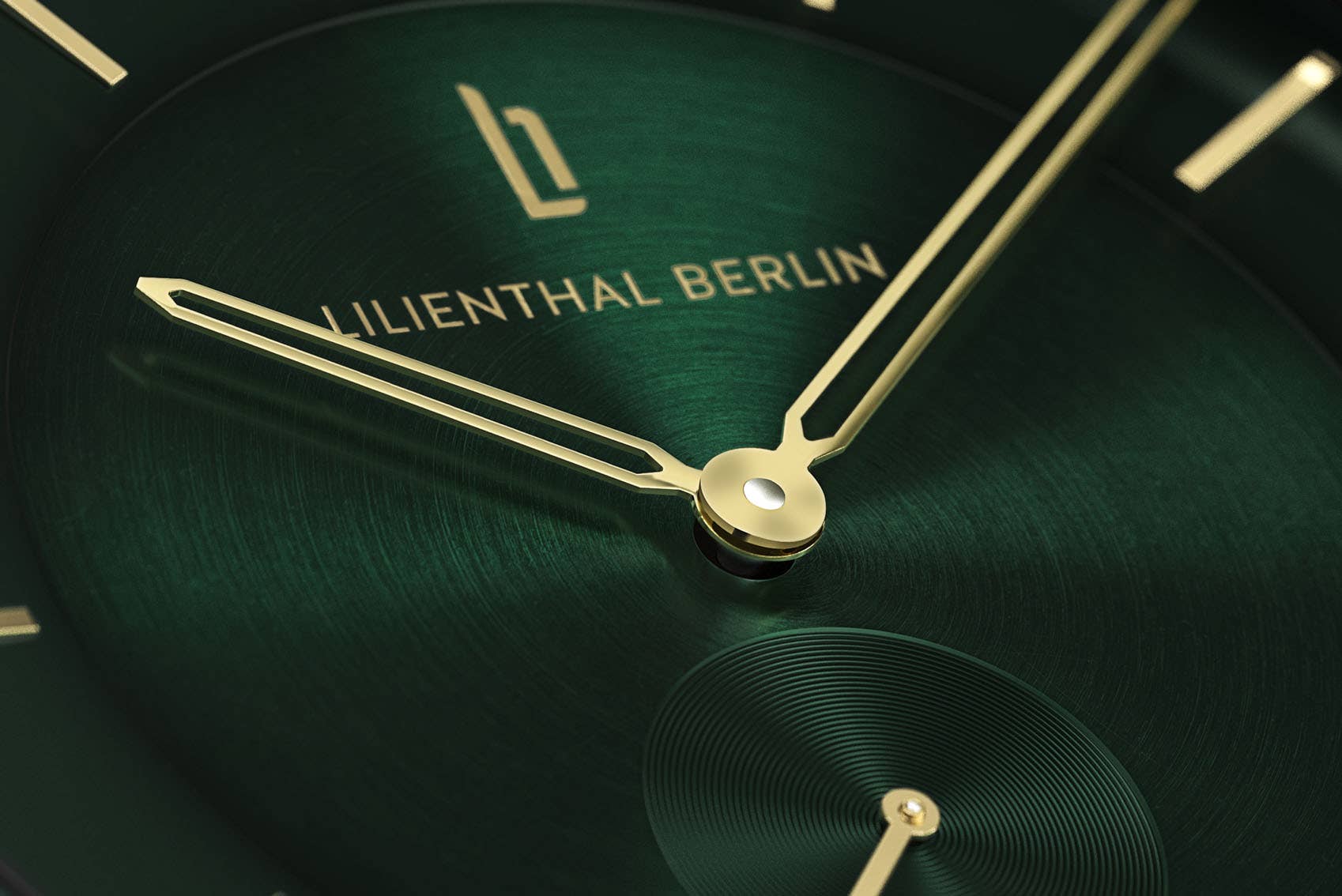 Lilienthal Berlin – Relógio de pulso - Homem por atacado – O clássico ouro verde6