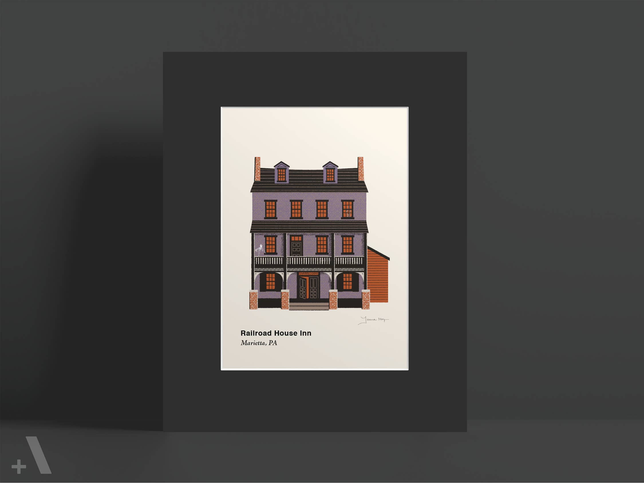 Addvent - Wholesale Art Print - Haunted Places of Lancaster County / Small Art Prints3