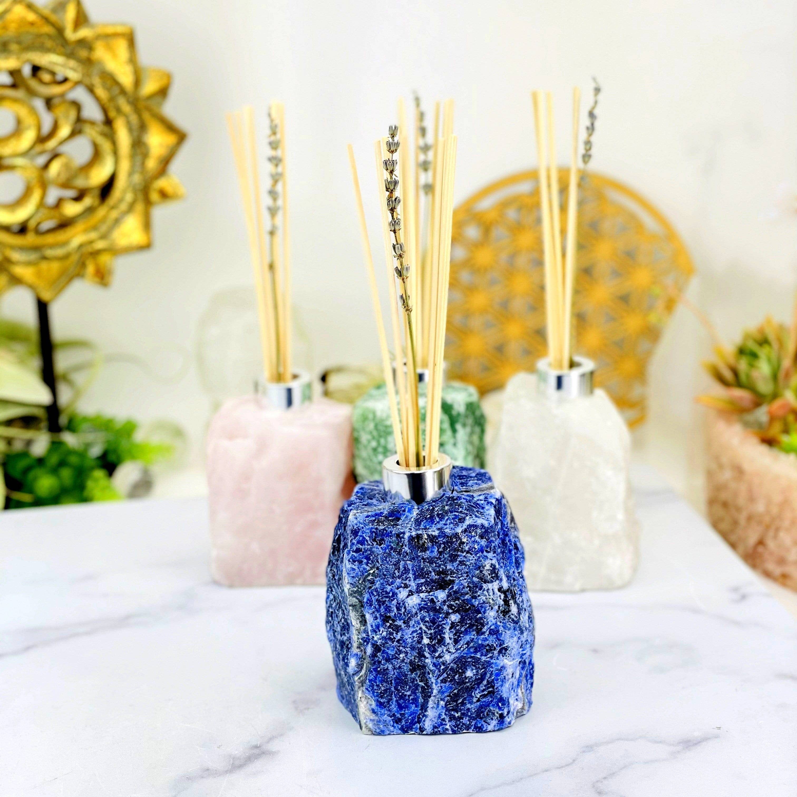 Rock Paradise - Wholesale Reed Diffuser - Rough Stone Crystal Diffuser Bottle 4