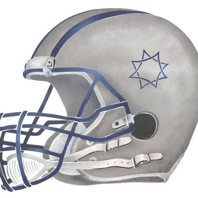 Plantilla de pared casco de fútbol para venta al por mayor de Designer Stencils