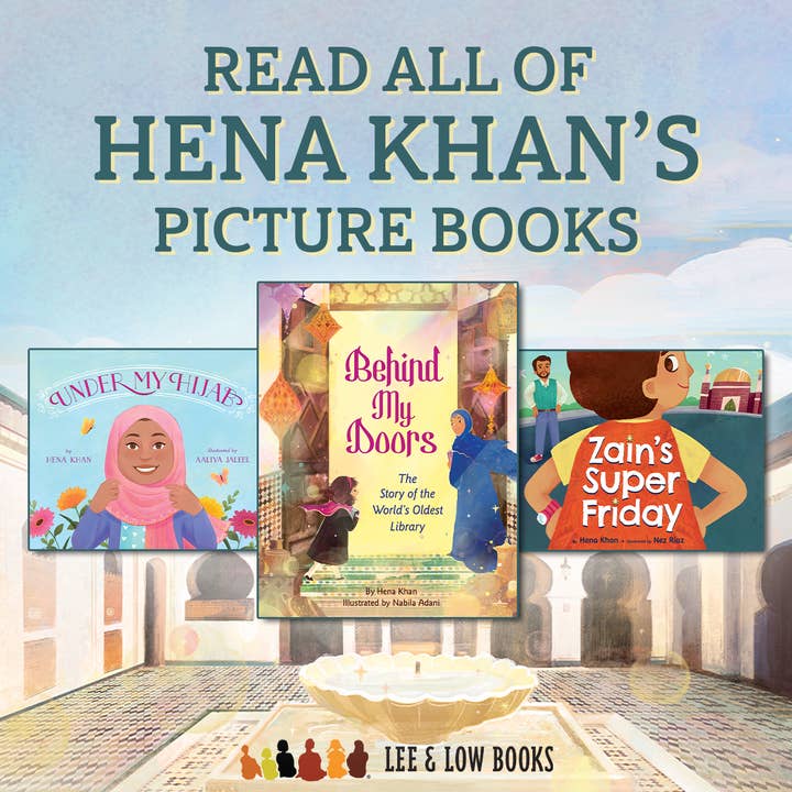 Lee & Low Books Inc - Wholesale Preschool Book (3-5) - Under My Hijab by Hena Khan & illustrated by Aaliya Jaleel4