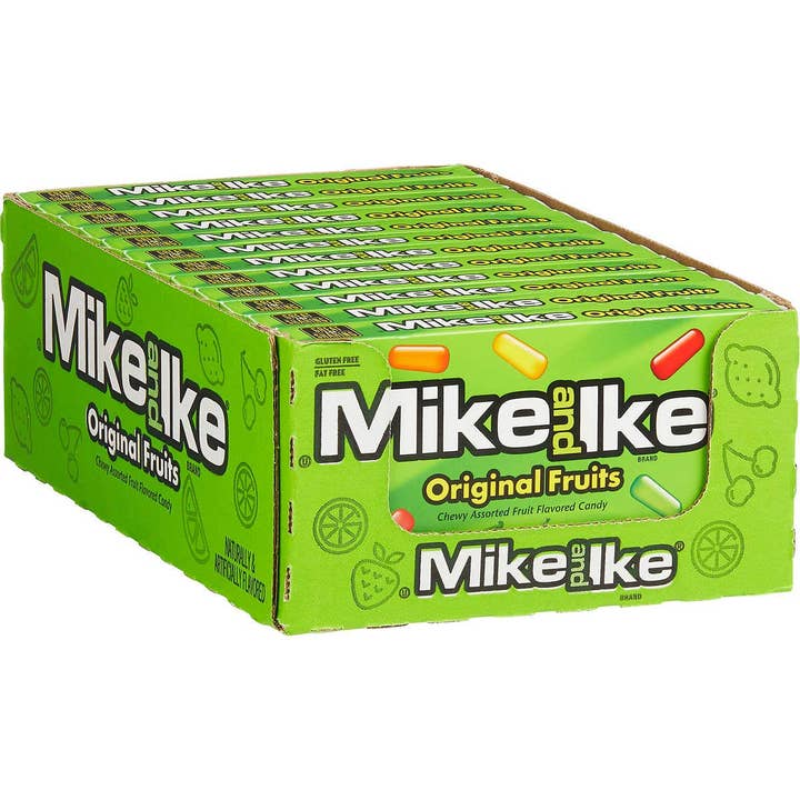Long Island Candy Factory - Wholesale Gummy - Mike and Ike 4.25oz 12 count Theater Box