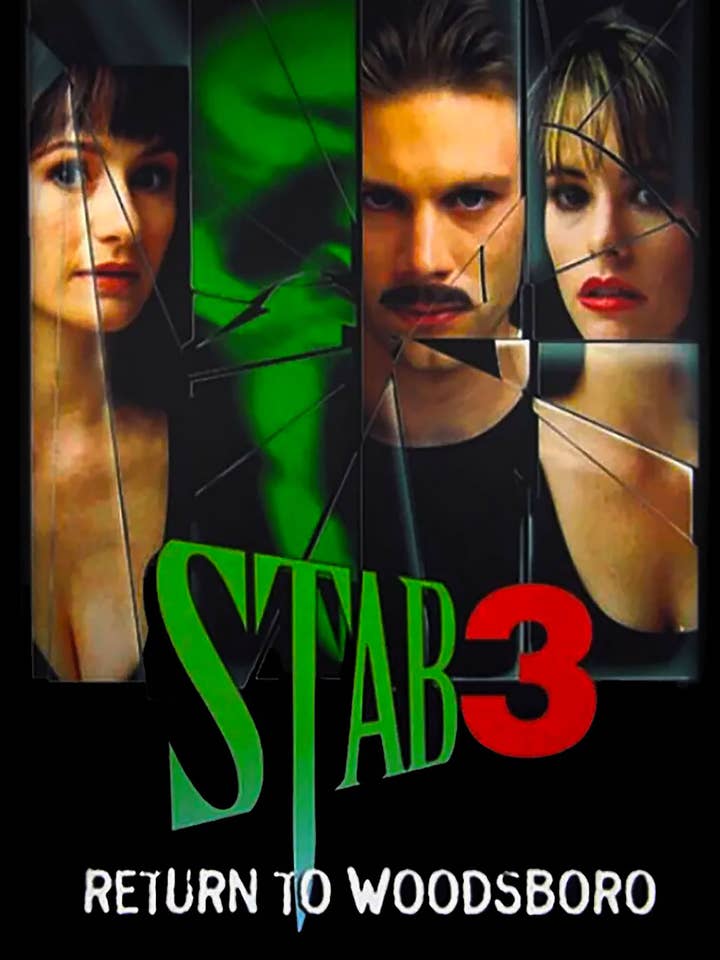 Stab Movie Metal Sign A5 for wholesale by Crow Butterfly Horror