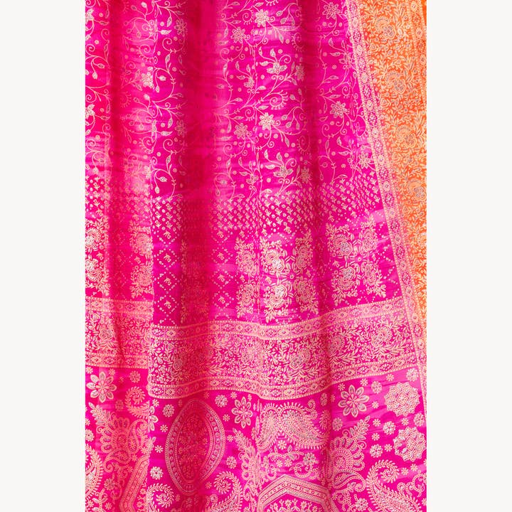 Colors By Padmini - Wholesale Curtain - Purple Haze Home Collection Light-filtering Sari Curtains14